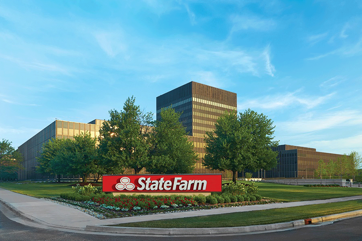 State Farm corporate headquarters, Bloomington, Illinois (Credit: State Farm)